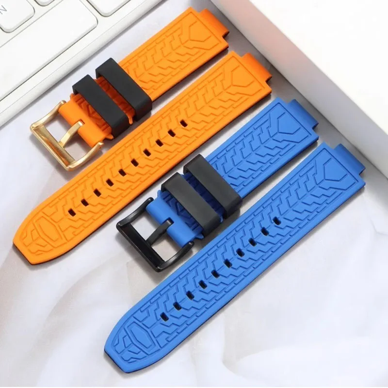 حزام ساعة سيليكون ل كاسيو GA-900 GM-110 GST-B400 GST-B200 الصلب القلب مطاط مقاوم للمياه حزام الساعات 24x12 مللي متر 24x14 مللي متر 24x16 مللي متر