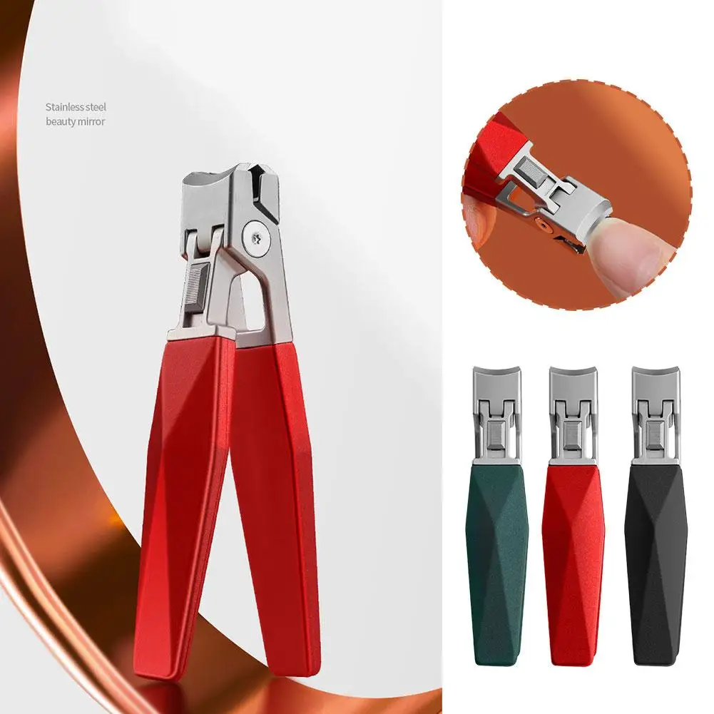 Wide Jaw Opening Anti-Splash Nail Thick Nails Cleaner Ingrown Fingernail Stainless Nail Cutter Toe Toenail A8O5 image 3
