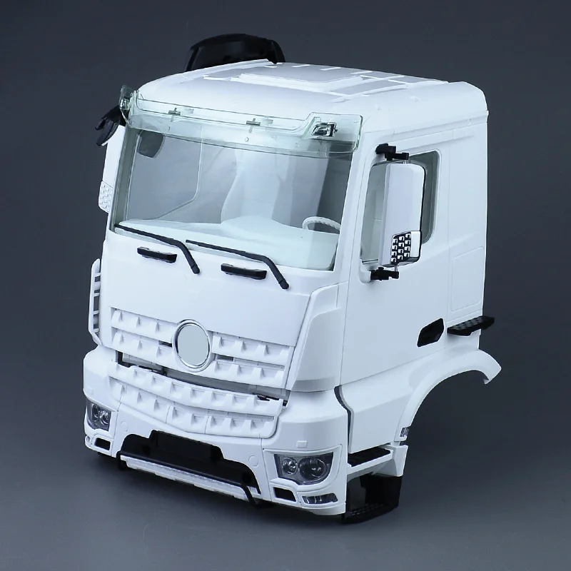 1:14th Scale plastic Body Cockpit Kit for Tamiya KABOLITE RC Tractor Truck for Benz AROCS K3363 Car optional parts
