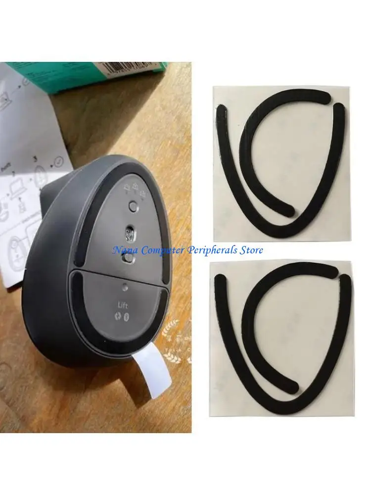 F68C Mouse Skates Pad Mouse Feet for MX Vertical/MX Lift Vertial Mouse Curved