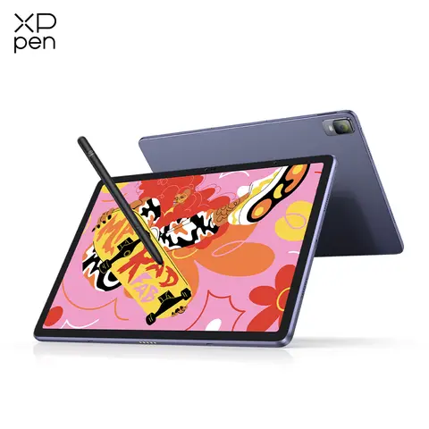 XPPen 매직 드로잉 패드 12.2인치 태블릿 안드로이드 8GB/256GB 8000mAh, X3 Pro 연필 포함(16K 압력/충전 없음) 그래픽 태블릿