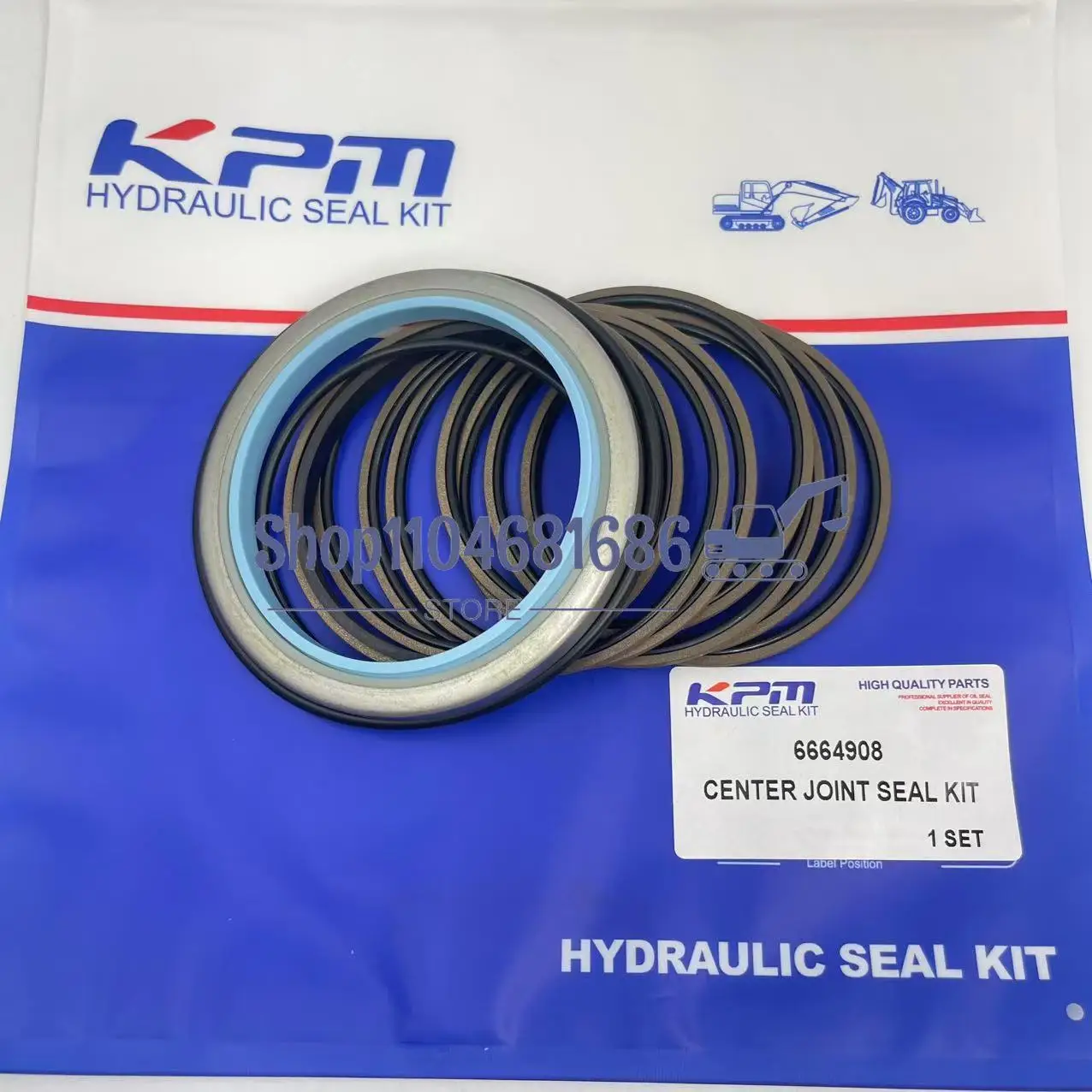 

6664908 7300855 Комплект уплотнений поворотного шарнира для экскаватора Bobcat 325 328 329 331 334 335 425