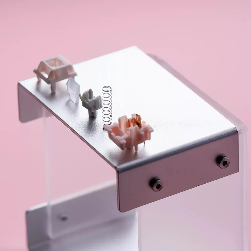 Pink Foggy Island Switch Customized Stuffy Switches Factory Lubed 37g/45g Keyboard Linear Switch Mechanical Keyboard Accessories