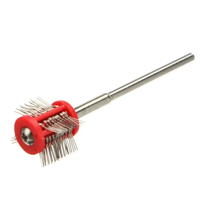 for 2.35mm Sand Pulling Needle with Handle Matte Surface Treatment Tool for Gold Silver Jewelry Ring Metal Polishing
