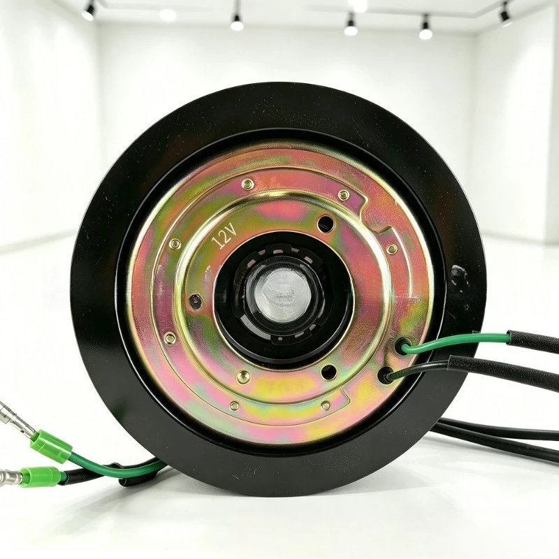 152mm 24V Electromagnetic Clutch Pulley Assembly, Transmission Part for Mushroom Bag Filling Machine