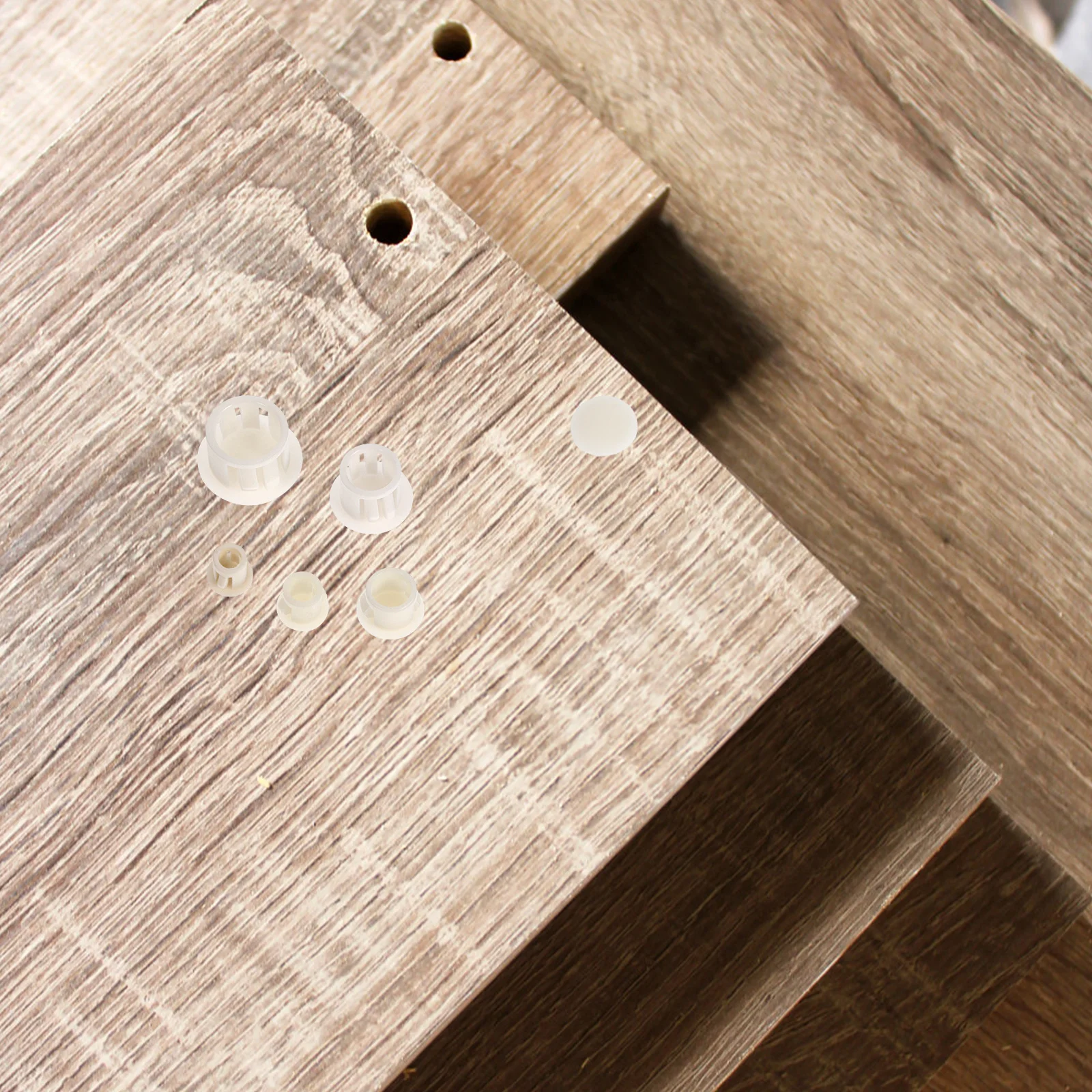 100 قطعة المفاجئة في ثقب المقابس النايلون جولة زر يغطي ل خزانة أثاث الصلب الساقين المعدات في الهواء الطلق ثقب المسمار قبعات