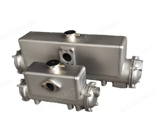 CH Series 304 Stainless Steel Marine Heat Exchanger Diesel Engine Cooler Water Thermostat for Sea and Fresh Water