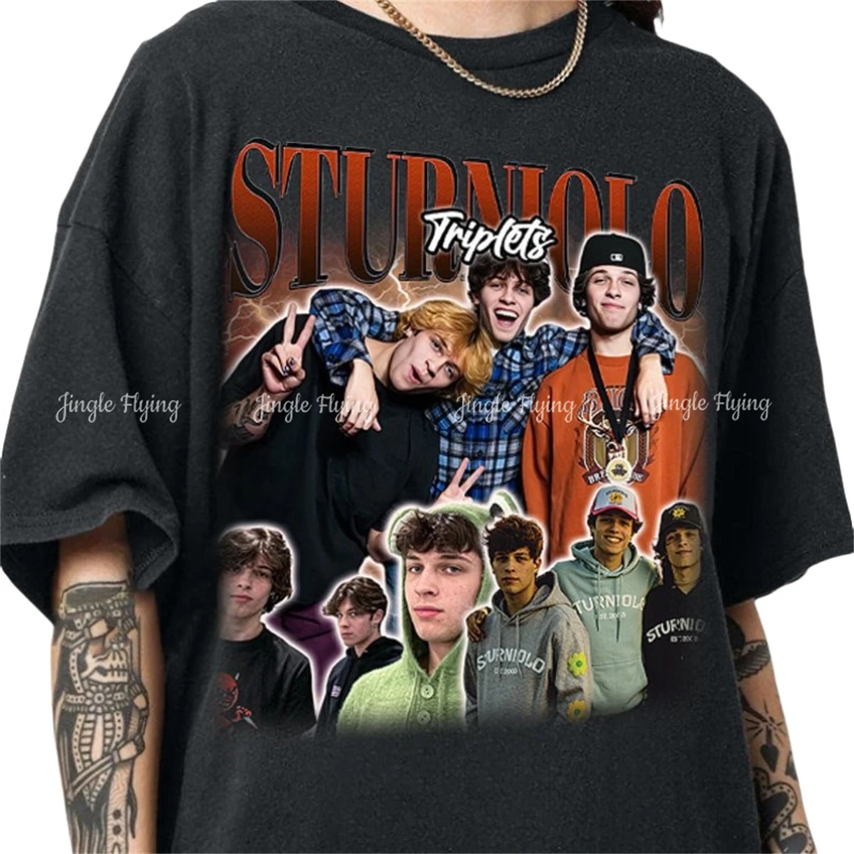 Sturniolo Triplets Merch Nick Matt Chris Bootleg Shirt Chris Sturniolo Homage Tshirt Unisex T-Shirt