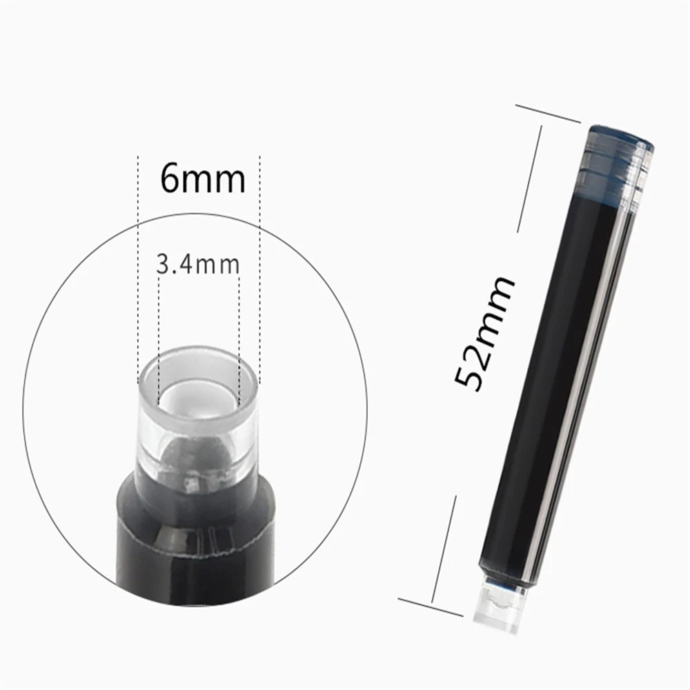 High quality Ink Pen Stationery Student Color Ink Fountain Pen Refill Cartridge Fountain Pen ink