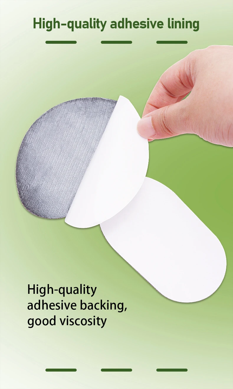Zwei-in-eins-Schwamm-Fersenaufkleber, Schmerzlinderung, T-förmiger Schuh, Fußpflege, Polster, Müßiggänger, Turnschuhe, hohe Absätze – Detail 5