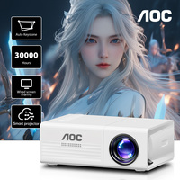 ﻿﻿ AOC Mini Projector TFT LCD 1080P 1920*1080P Wifi Bluetooth Portable Mini Projectors Home Theater Cinema Outdoor proiettore