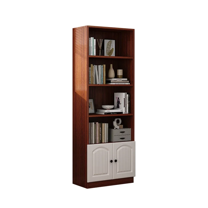 Bookshelf, storage rack, floor to ceiling small bookshelf, living room, multi-layer narrow seam, storage cabinet against wall