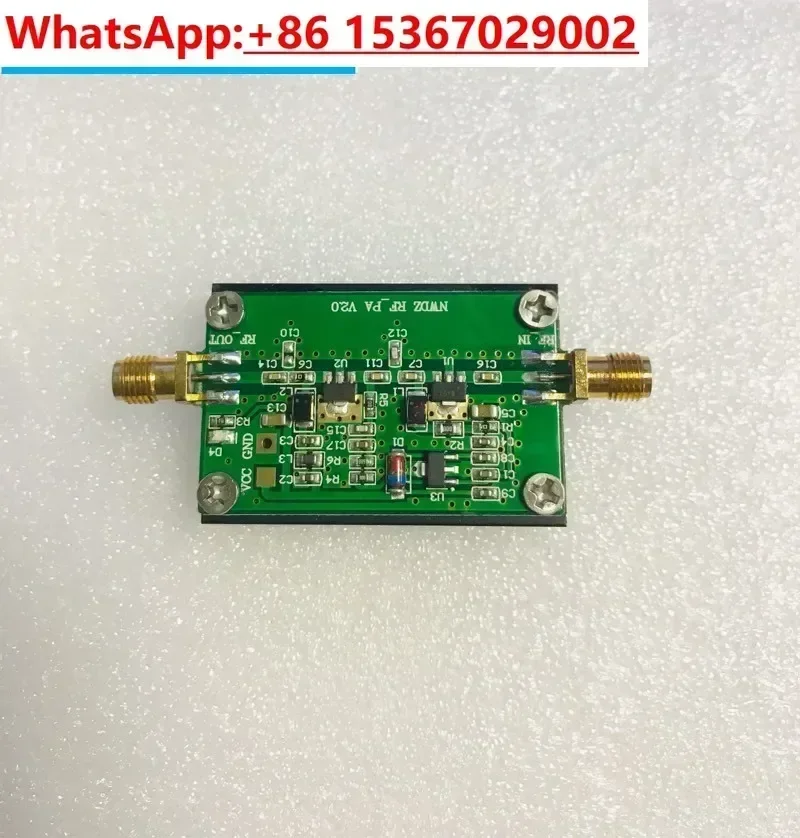 2-700M 3W HF FM VHF UHF FM transmission broadband RF power amplifier shortwave power amplifier sinking gold