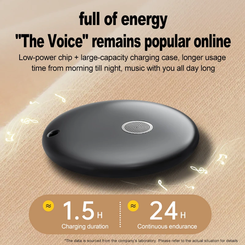 AI Small Mini Portable Pillow Side Sleep Speaker With High-Definition Sound Quality and White Noise Intelligent Sleep Speaker