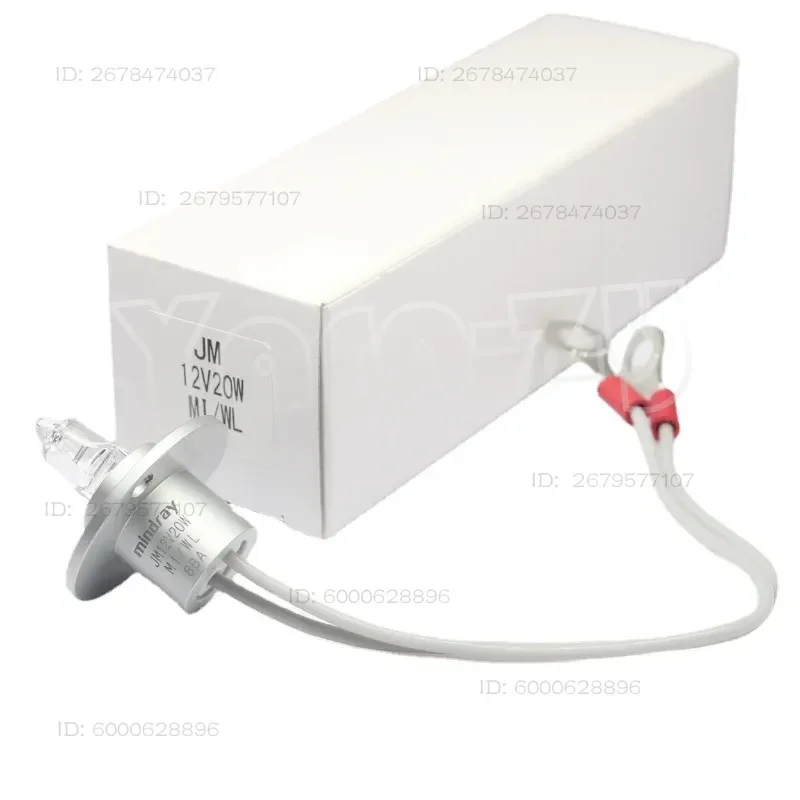 2PCS Compatible HLX 64251 6V20W PG22 Halogen Bulb 66VISION YZ-5X Zeiss Slit Lamp Handheld Keratometer Bulb