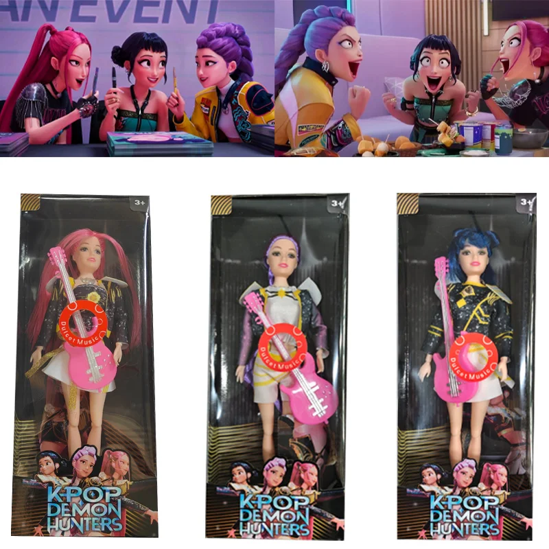 

Высоко восстановленный персонаж аниме K-Pop, кукла охотников на демонов, виниловая игрушка Руми Мира Zoey, подарок-сюрприз на день рождения для девочек