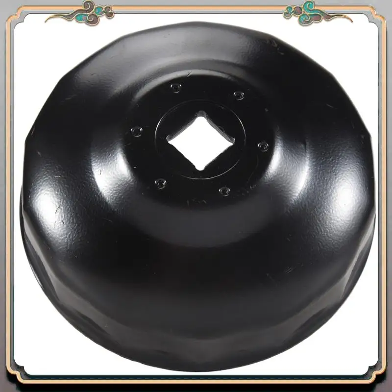 

Reliable-76Mm 14 Flutes Car Oil Filter Cap Type Wrench Remover Tool With 3/8 Inch Drive Socket For BMW