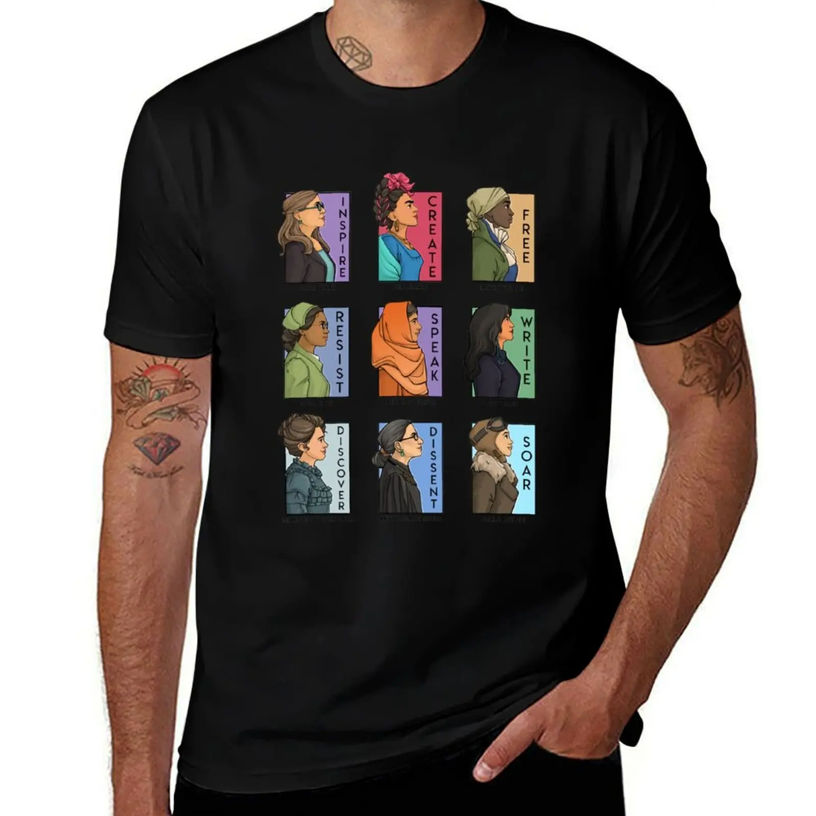She Series Real Women - Version 1 T-Shirt Essential Solid Color T-Shirt