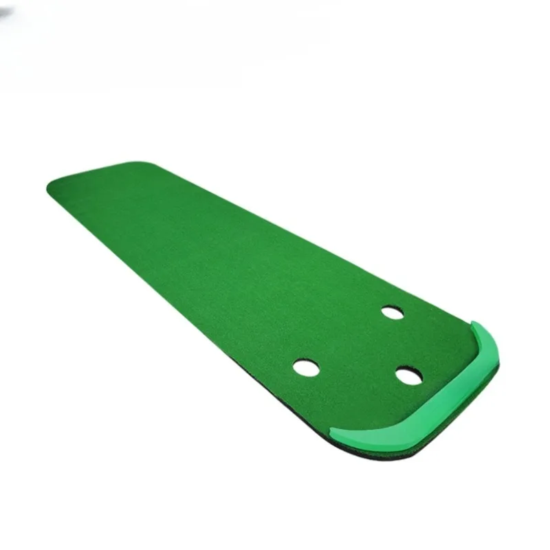 

Indoor Golf Portable Green Golf Putter Exerciser Mini Practice Blanket 3x1m