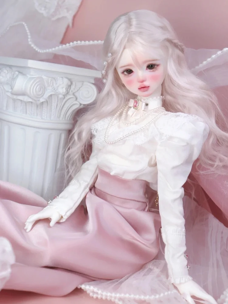 BJD 인형 1/4 linglan 아름다운 소녀 귀여운 고품질 수지 장난감 생일 선물 천사 인형 관절 인형 제공