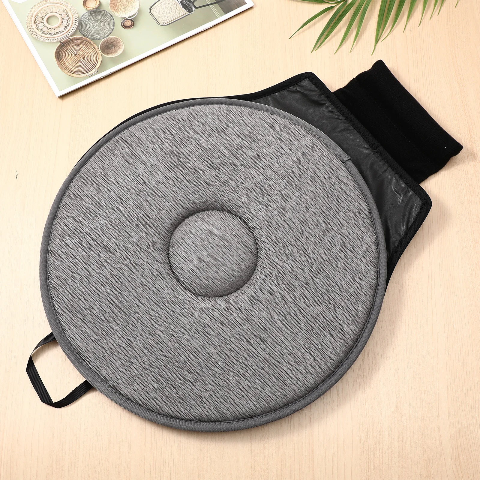

360 Degree Swivel Seat Cushion Rotating Car Seat Pad Breathable Lightweight Portable Aid For Elderly Pregnant Office Home Use