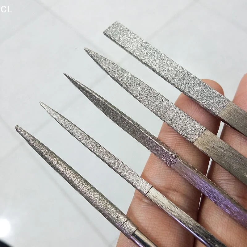 AttireTroveDiamond Needle File Set Mini Needle File Kit For Stone Glass Metal Carving DIY Craft Hand Tools