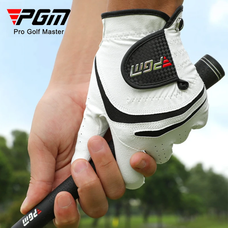 PGM 1pc Men Golf Gloves Sports Non slip Breathable Single Professional Glove ST022
