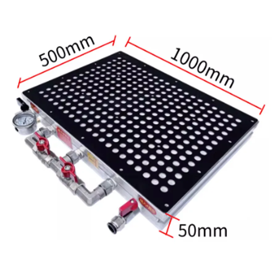 New valve core pressure holding type CNC vacuum suction cup multi-point hollow intelligent no sealing strip adsorption