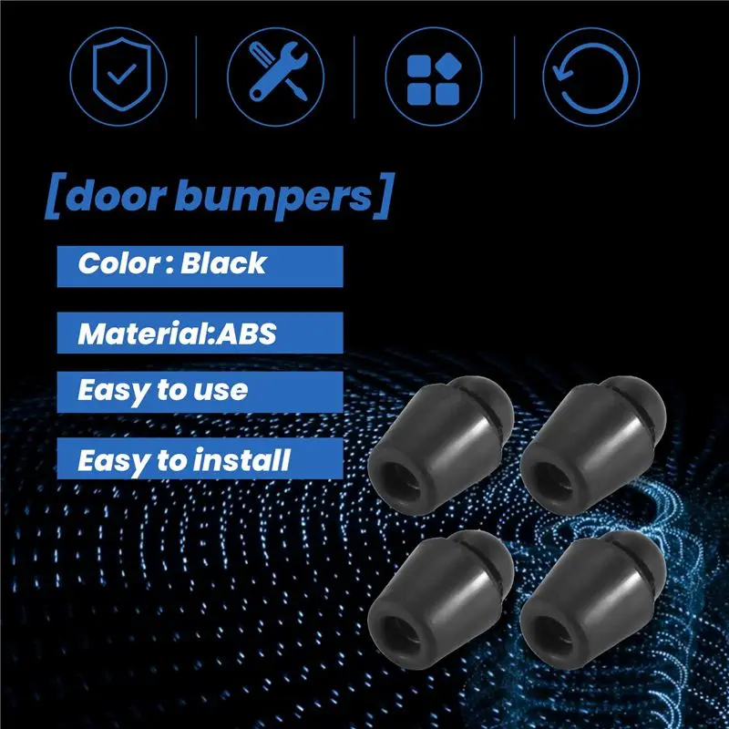 A76T-10PCS Car Bumper Door Overslam Rubber For All Vehicle Elantra Accent Tucson Soul RIO Creta Sonata 8219128010