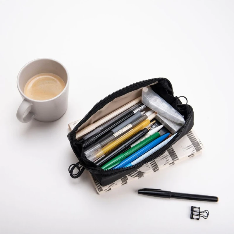 Lớn Canvas Túi Đựng Đa Năng Di Động Du Lịch Túi Sắp Xếp Makeups Túi Lớn Bút Chì Túi Dành Cho Học Sinh Sinh Viên Nữ