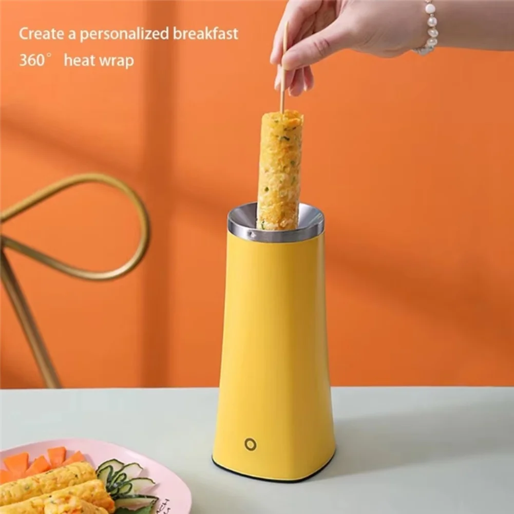 

1PCS Breakfast Chicken Rolls Machine Household Electric Egg Sausage Machine Automatic Egg Fryer Stainless Steel Cooking Tools