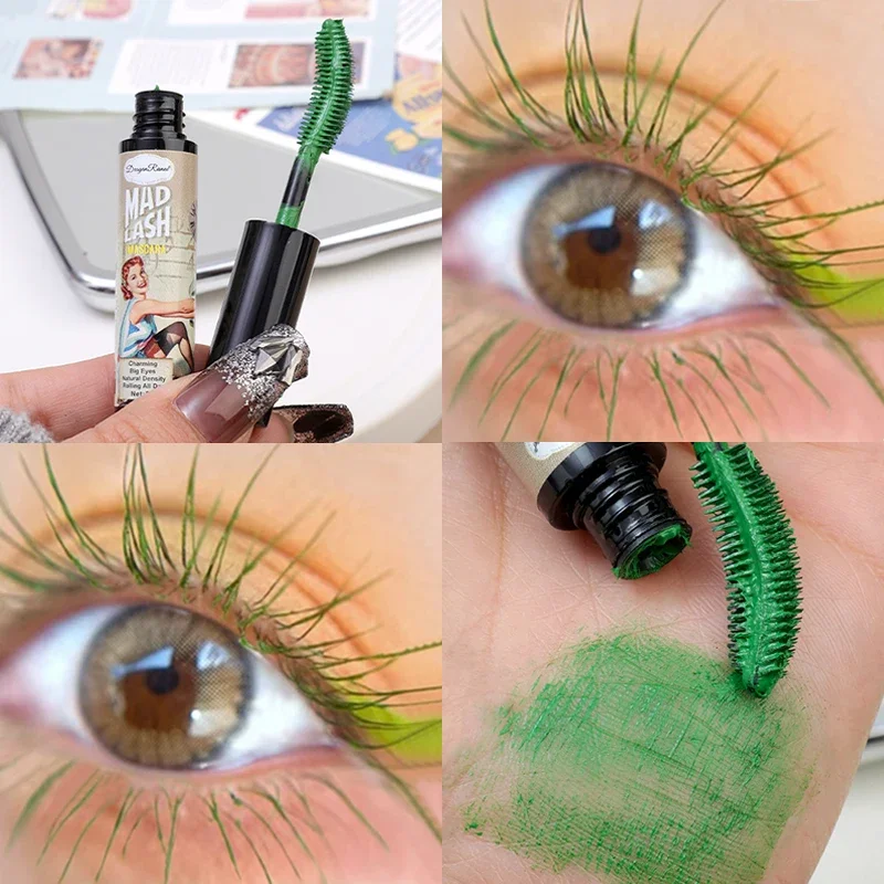 Mascara pour document de style de maquillage européen et américain, brosses à cils faciles à documenter, outils cosmétiques pour les yeux