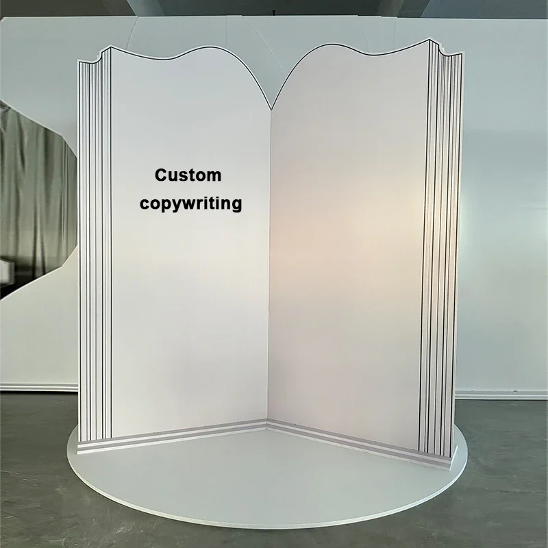 Wedding Party Book Backdrop Acrylic 3D Backdrop Book