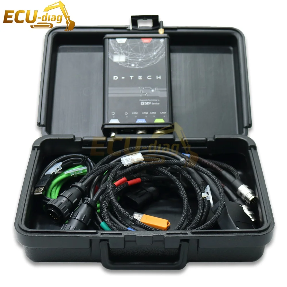 For Deutz-Fahr D-Tech Dongle Diagnosis Cable Serdia4.0 DTech SDF for deutz Decom Fahr Tractor SerDia 4.0 Eol Diagnostic Tool