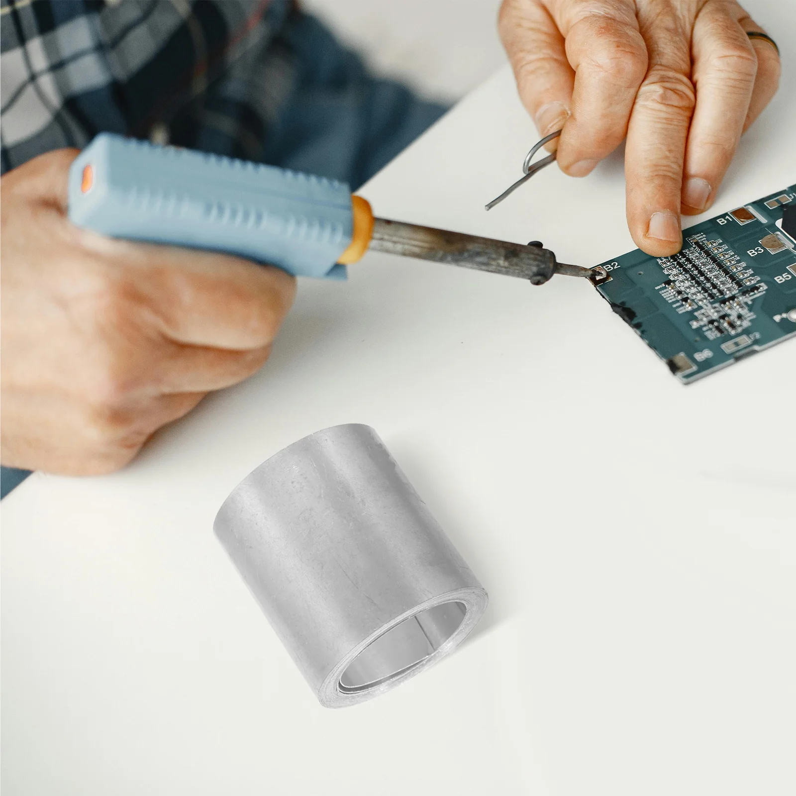1 рулон алюминиевого листа DIY фруктовый материал цинковые медные полоски оборудование для научных экспериментов для детей