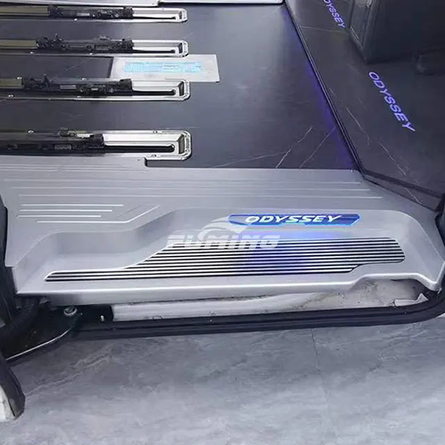 오디세이 엘리시온 편리한 알루미늄 합금 문턱 스트립 업그레이드 편안한 금속 페달 크리스탈 실리콘 자동차 키트 대시 키트