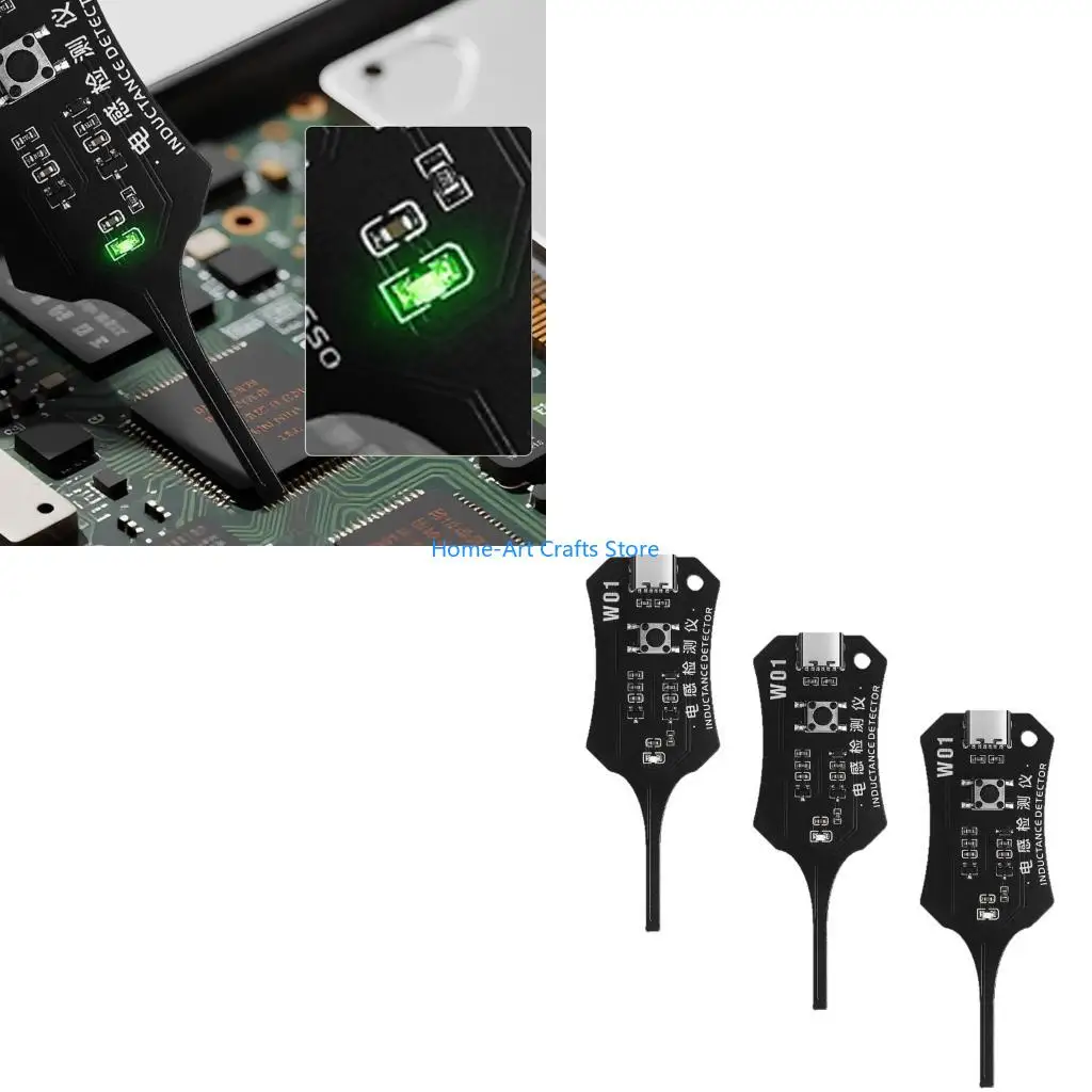 Y3NA W01 Inductors Detectors Tester For Mobile Phone Motherboards Repair With High Precisely Detections Type C Power Supply