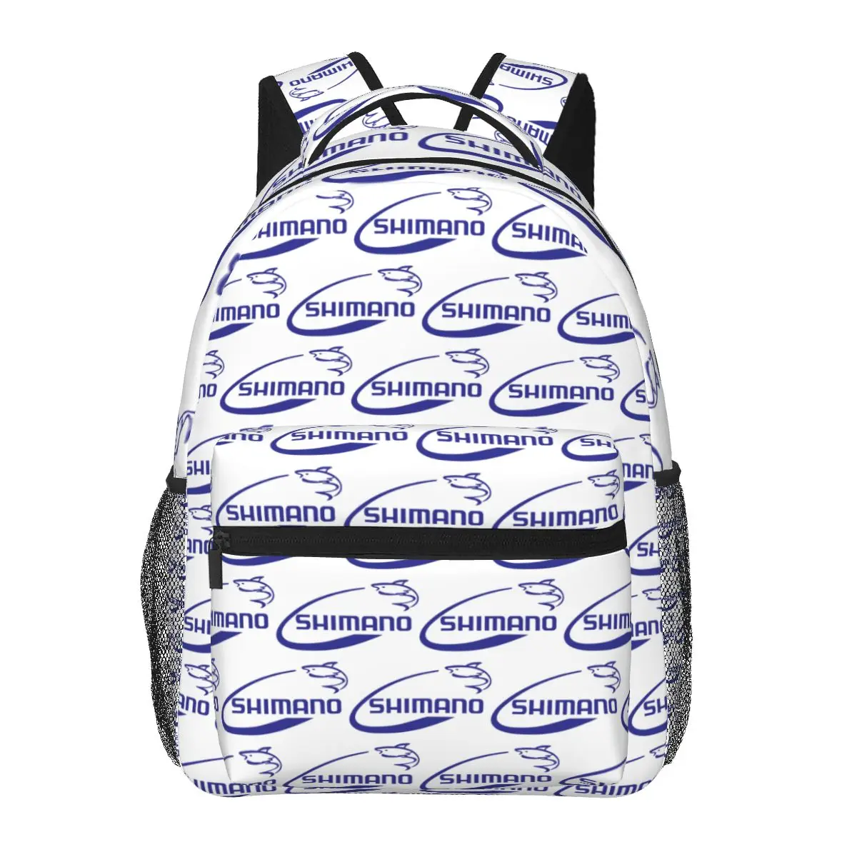 Shimano Fishing Fish Merch Student Backpack School Bag Hiking Travel Daypack for Men Women Fashion Bookbag Shoulder Bags