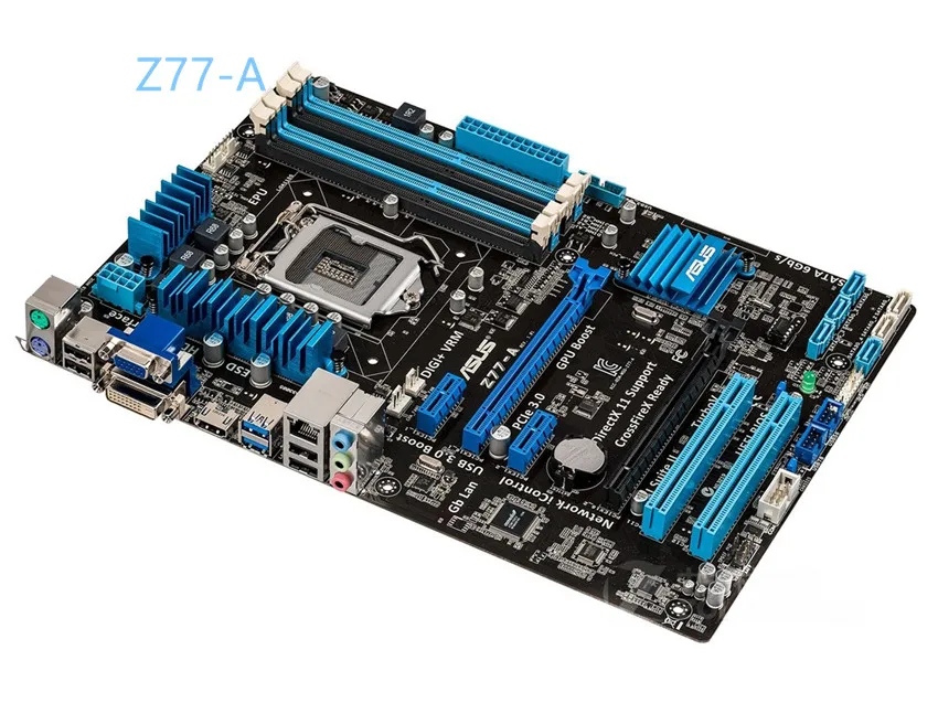 Подходит для большой платы Z77-A P8Z77-V LX Z68 H77 P8P67 LE 1155, DDR3, б/у