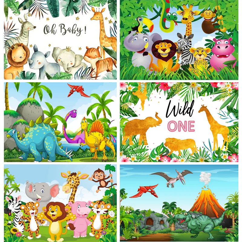 Cartoons Children Birthday Photography Backdrops Newborn Baby Portrait Photo Background Studio Photocalls Props   21519 HT-13