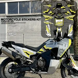 Motorcycle Accessories Waterproof Sticker Tank Pad Sticker Kit 3D Resin Protective Sticker For Norden 901 2024