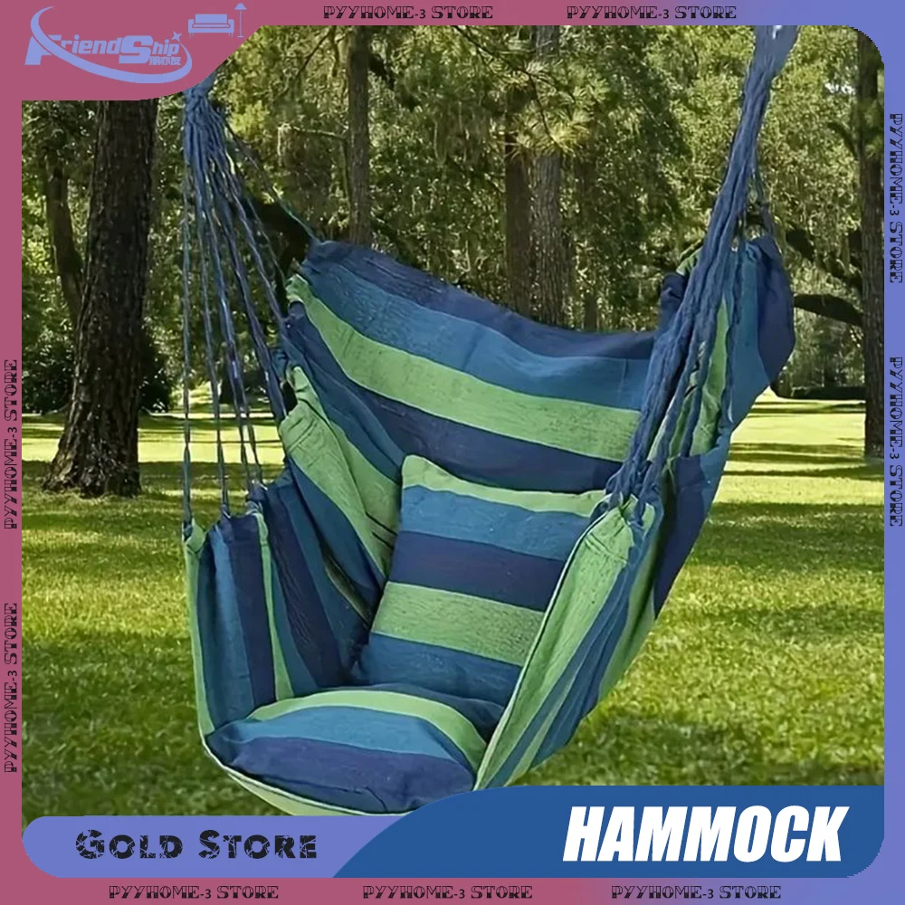 كرسي أرجوحة للتخييم في الهواء الطلق كرسي أرجوحة محمول قماش أرجوحة ترفيهية عنبر داخلي عالمي حديقة السياحة السلع المنزلية