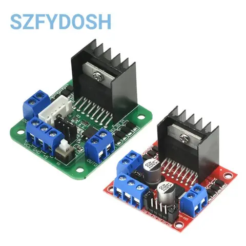 L298N Driver Board Module L298N Stepper Motor Smart Car Robot Breadboard Peltier High Power L298 DC Motor Driver