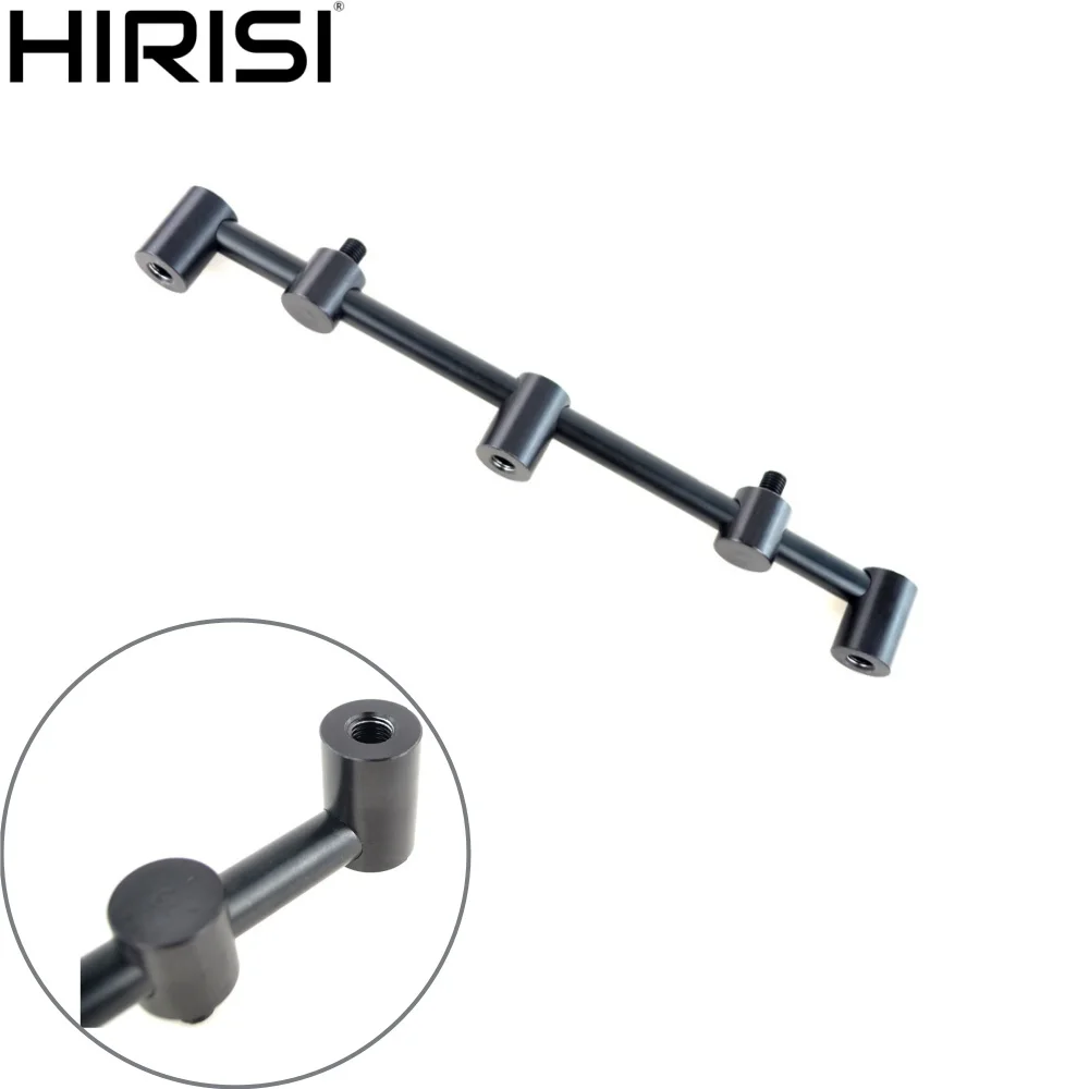 

Hirisi Carp Fishing Buzz Bar For 3 Rods Aluminium Rod Support Holder Accessories BZ311