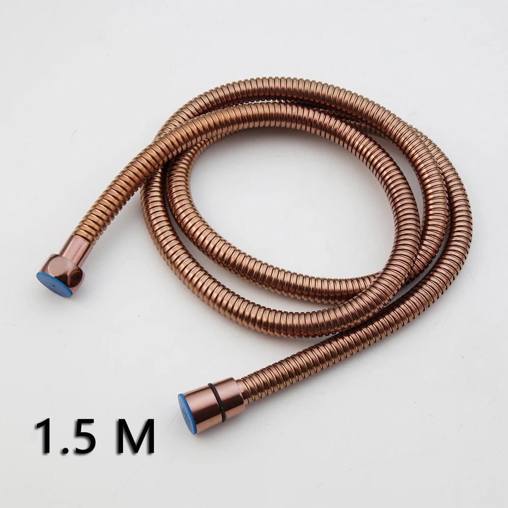 Torayvino Rose Gold 8" Round Rainfall Spout Bathroom Shower Faucet Wall Mounted Hand Showers Rotate Bathtub Mixer Water Tap Set - Image 4