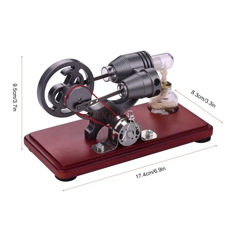 Puzzle Invention Small Maker Model Engine Physics Experiment Generator Steam Engine Scientific
