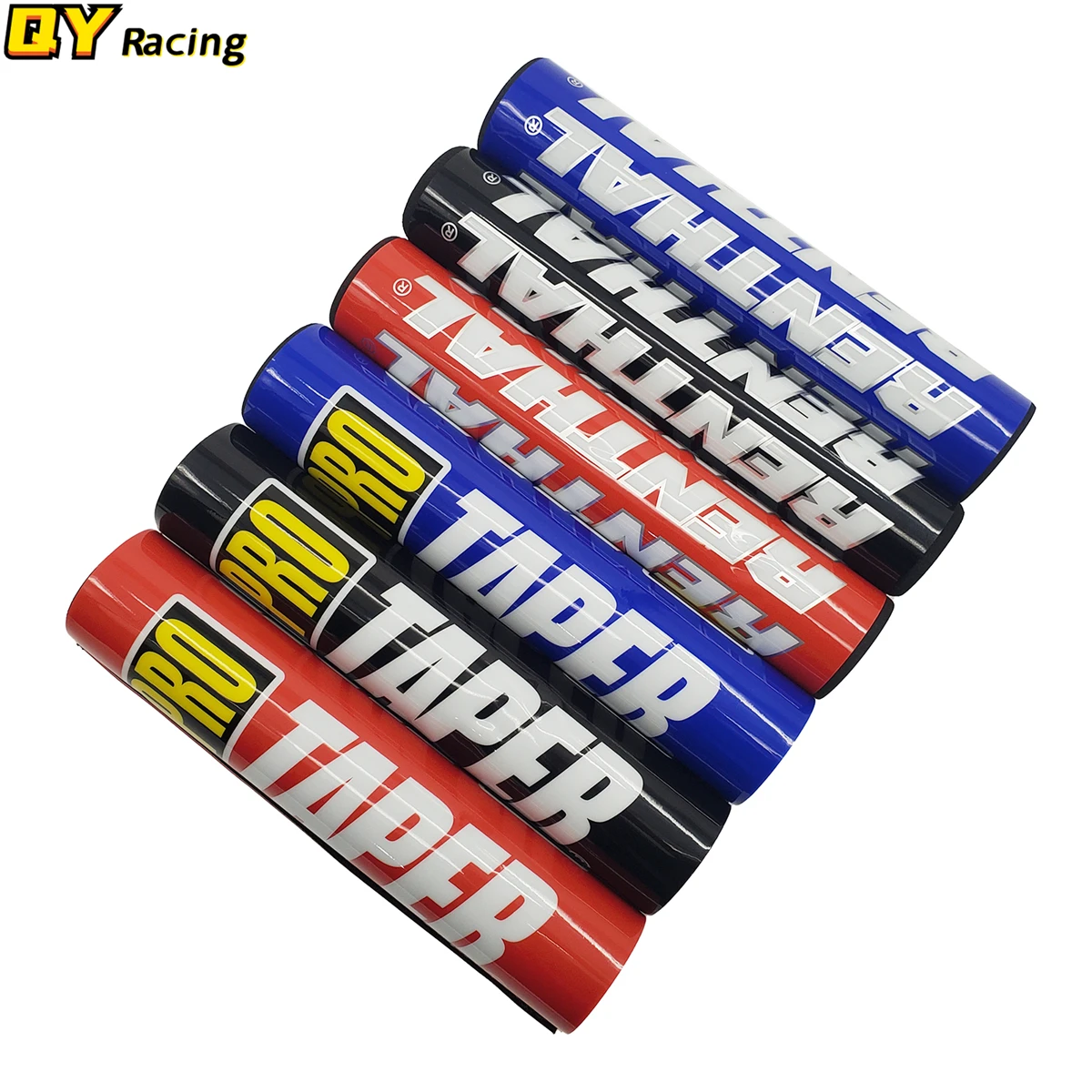 Motorcycle 25cm length Handlebar Pads For Renthal Pro 7/8