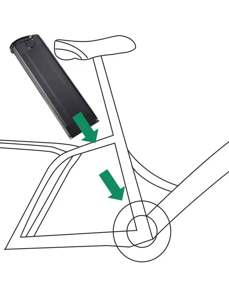 AliExpress NONE JETECH JT-EBB10-21 36V 10Ah 10.4Ah Lithium-ion Battery Moovy Electric Bike Li-ion Battery