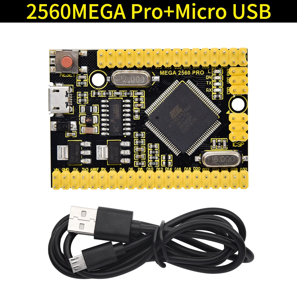 Keyestudio  2560MEGA  WiFi /Plus/ Pro / Development Board+USB Cable Compatible for Arduino MEGA2560  R3 Microcontroller Boards