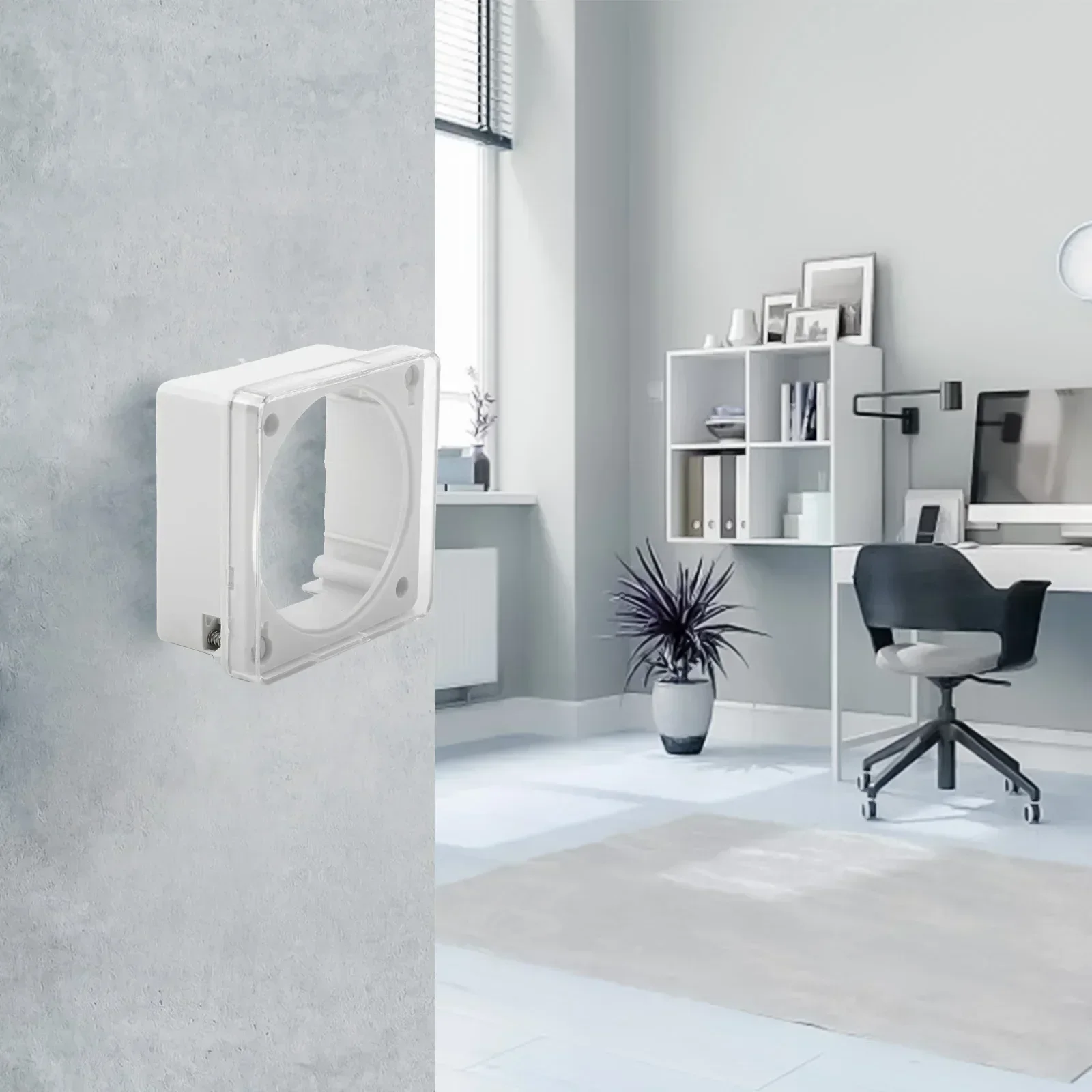 取り付けエンクロージャー タイムスイッチパネル 屋外使用 雨よけ 簡単設置 マイクロコンピュータータイマーガード CN101用 CN102用